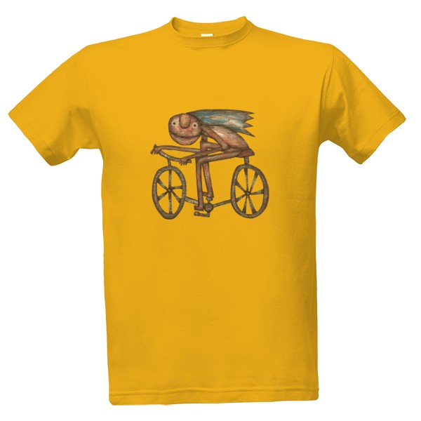 Tričko s potiskem Cyklista