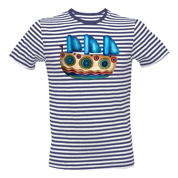 Tričko s potiskem Loď