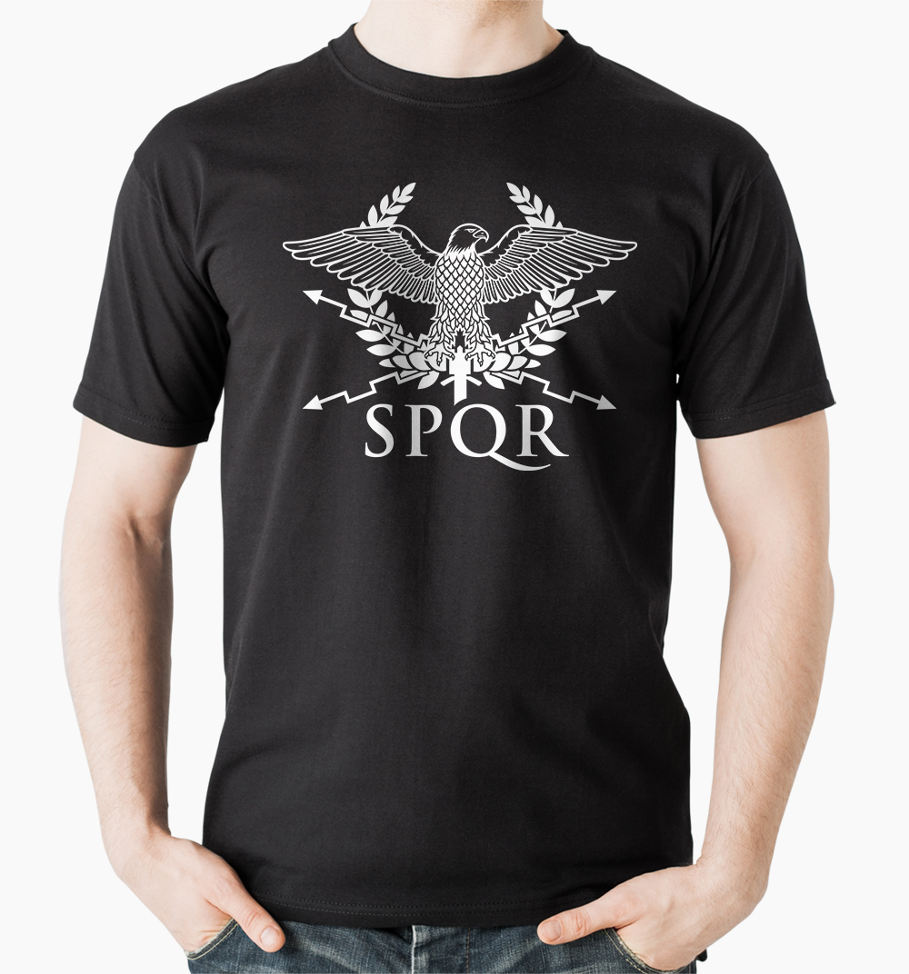 Tričko s potiskem SPQR tričko Římská říše